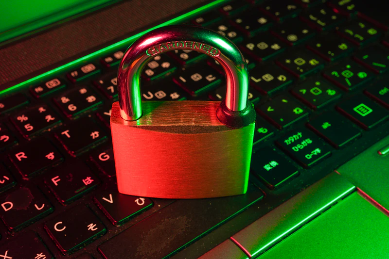 Terminal com linhas de comando destacadas em tela escura